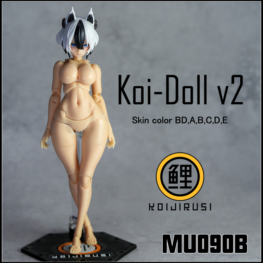 SH STUDIO MU090B 1/12機娘 女神裝置 身體 Ver.2.0 樹脂GK改件