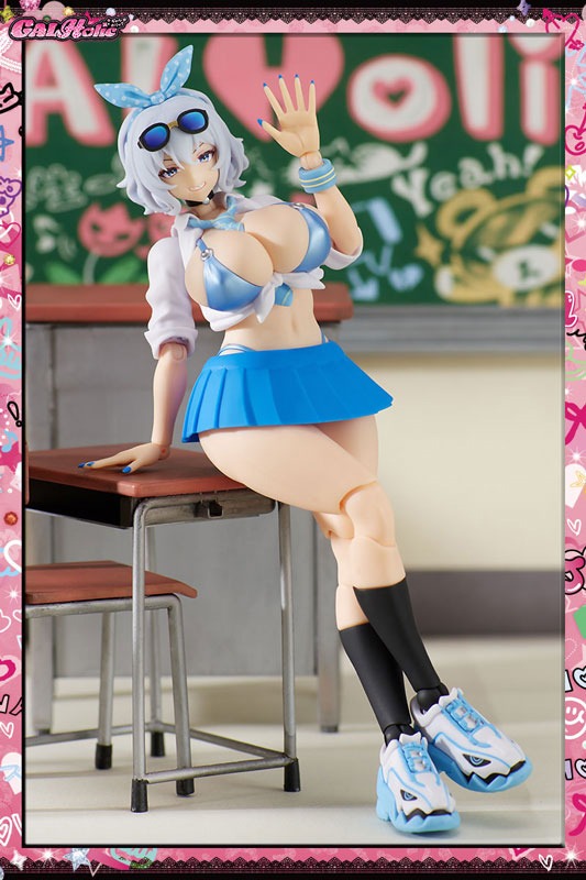 日版 AMAKUNI HJ限定 GALHolic Vol.2 深青 1/10:圖片 8