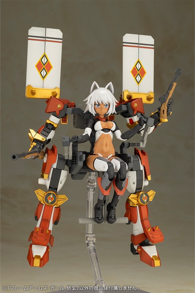 壽屋 FG108 機甲少女FAG 信玄 附特典:圖片 17