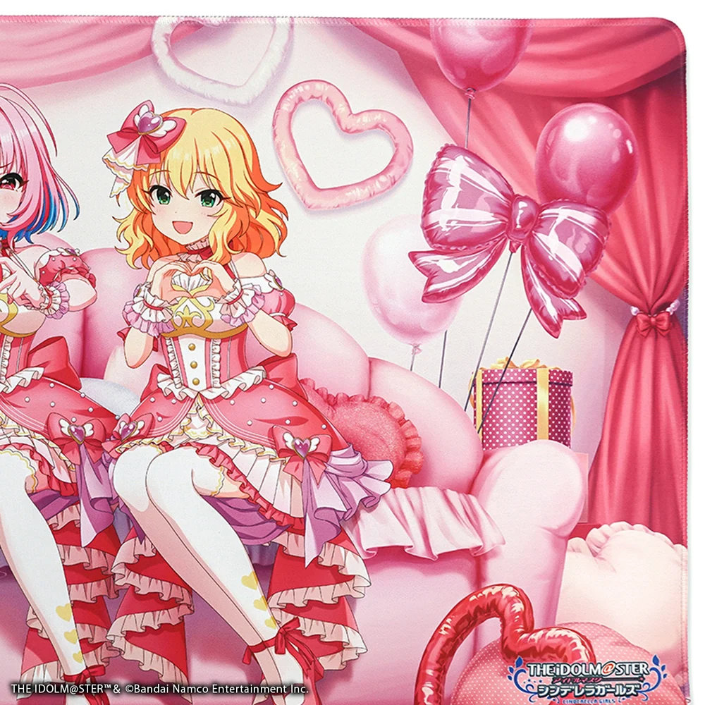 預購免訂金 27年2月 日版 Fumo Collection《偶像大師 灰姑娘女孩》聯名電競滑鼠墊 櫻井桃華&佐藤心&夢見璃亞夢 2XL 附預購特典:圖片 4