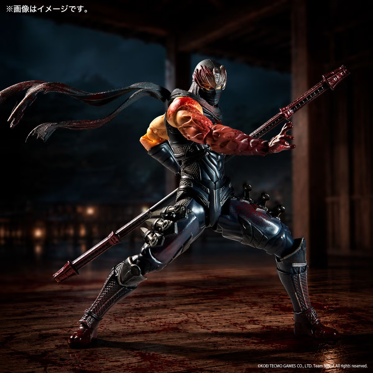 日版 海洋堂 限定品 驚奇山口式《忍者外傳3》龍隼 激戰Ver.