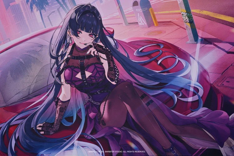 日版 Arbiter Studio 彩虹社EN 狂蘭メロコ 聯名鍵盤/滑鼠/滑鼠墊:圖片 31