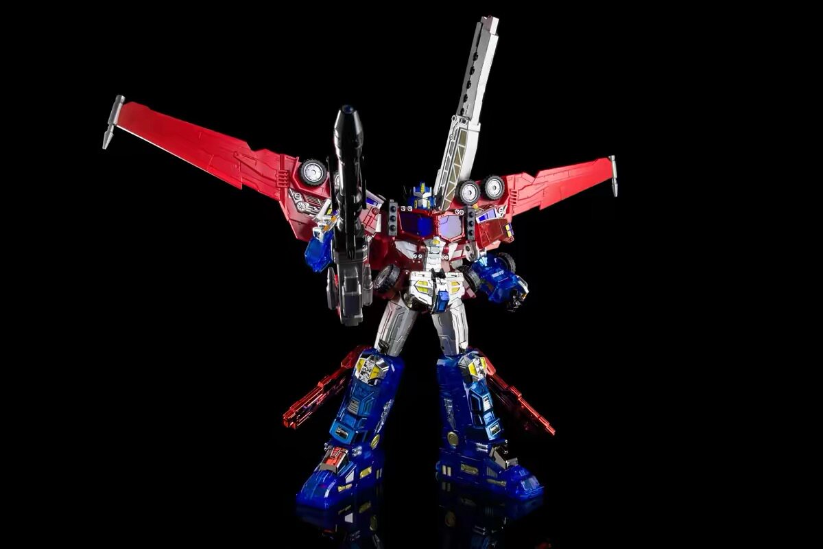 TransCraft TR-02EX 星際司令官 新C版銀河柱 彩透版 第三方變形玩具:圖片 5