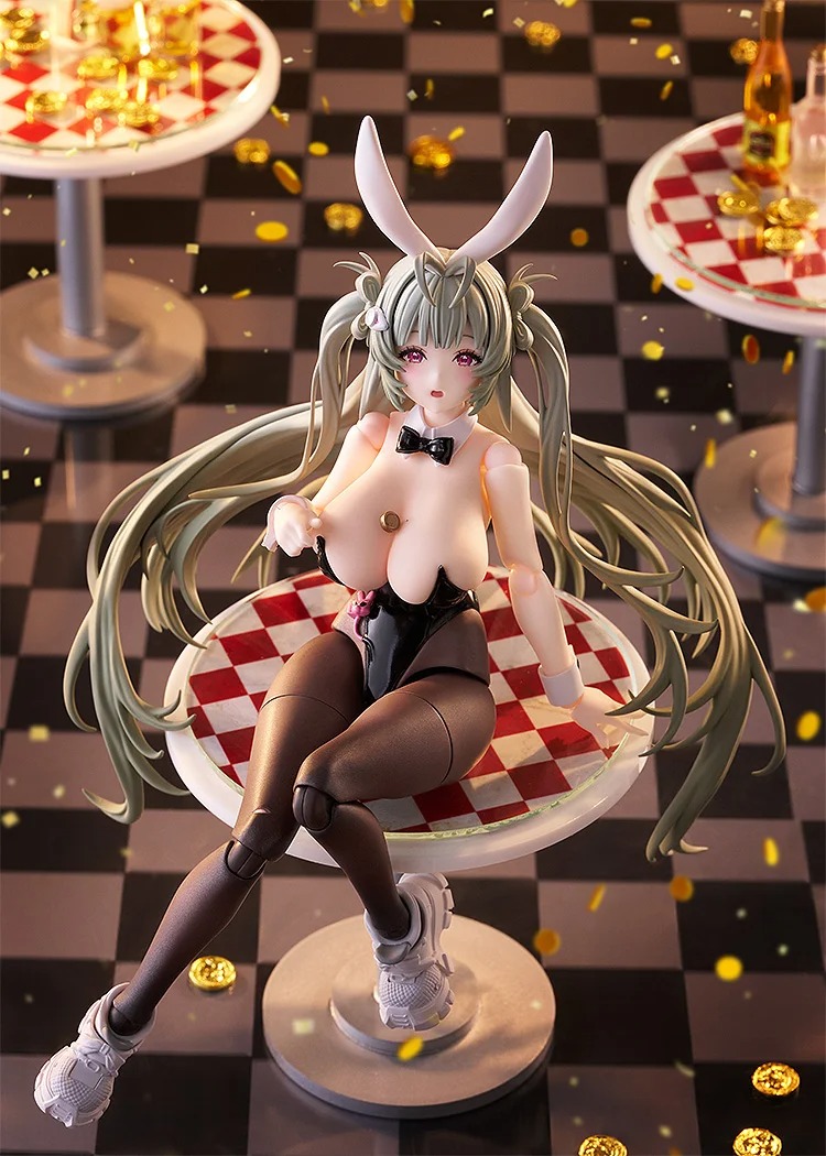 預購免訂金 27年7月 Max Factory 通路限定 figma《勝利女神:妮姬》索達 閃亮兔女郎版 附特典:圖片 5